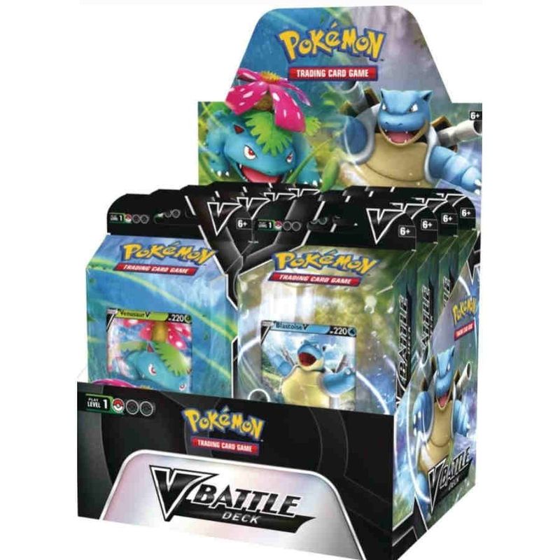 V Battle Deck Display [Venusaur V/Blastoise V]