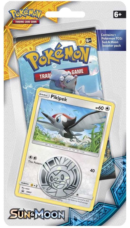 Sun & Moon Single Blister Pack [Pikipek]