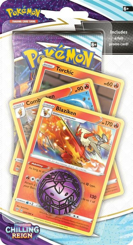 Chilling Reign Premium Checklane Blister [Blaziken]