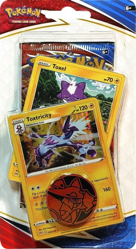 Battle Styles Premium Checklane Blister [Toxtricity]