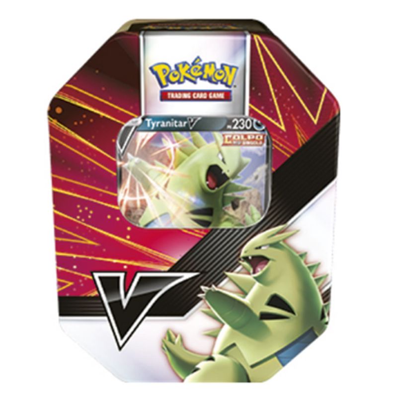 V Strikers Tin [Tyranitar V] (International Version)