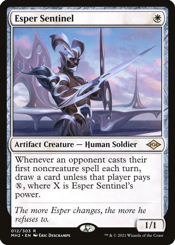 Esper Sentinel - 12 - Rare