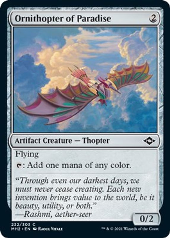 Ornithopter of Paradise - 232 - Common