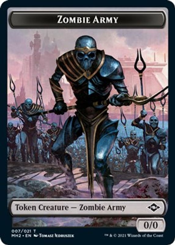 Zombie Army Token - 7 - Token