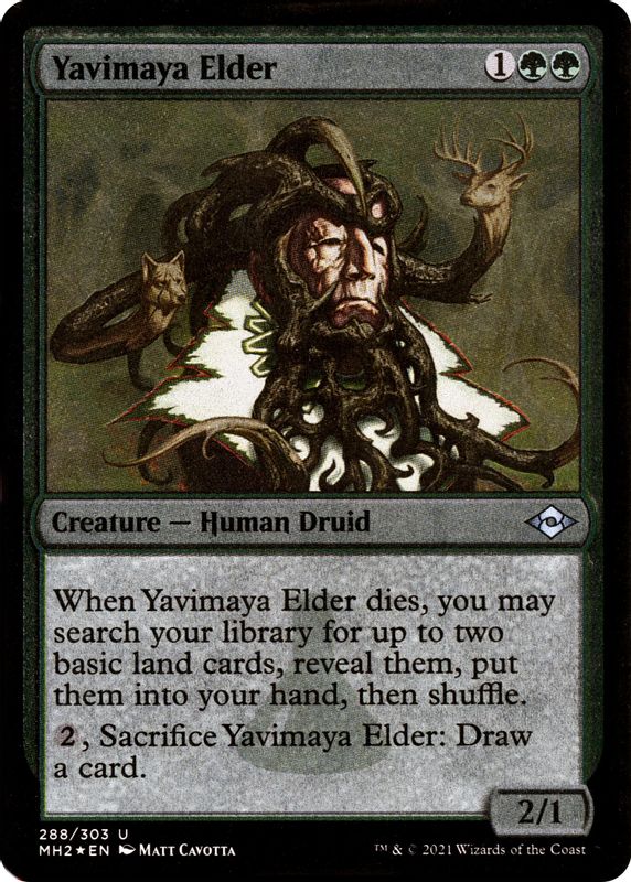 Yavimaya Elder (Foil Etched) - 288 - Uncommon