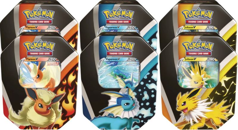 Eevee Evolutions Tin Case