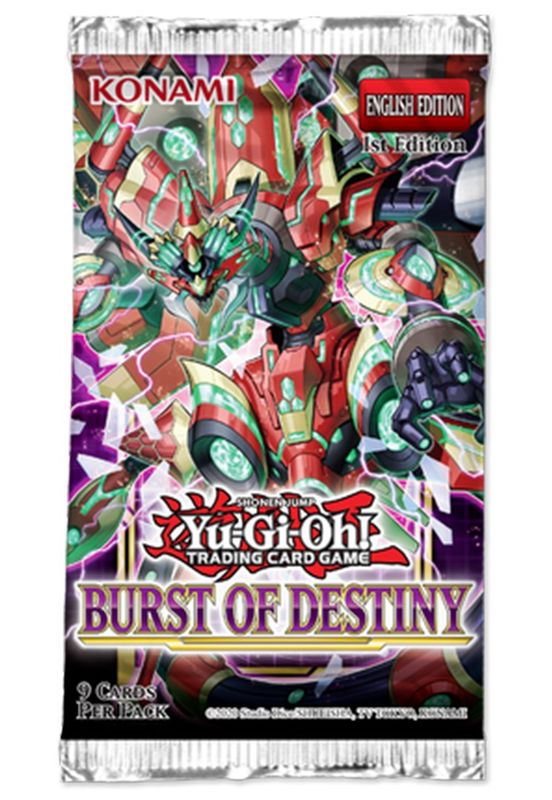 Burst of Destiny Booster Pack [1st Edition]