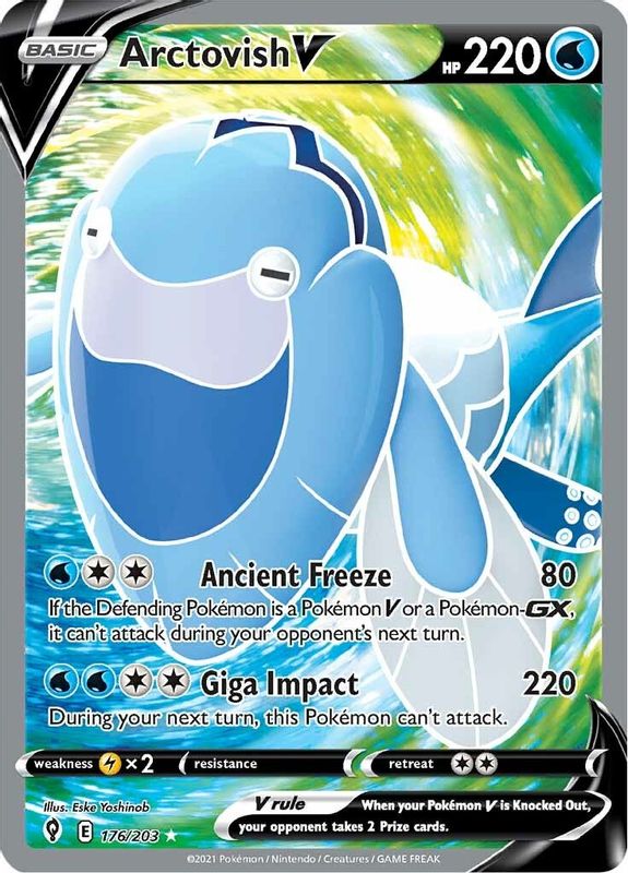 Arctovish V (Full Art) - 176/203 - Ultra Rare