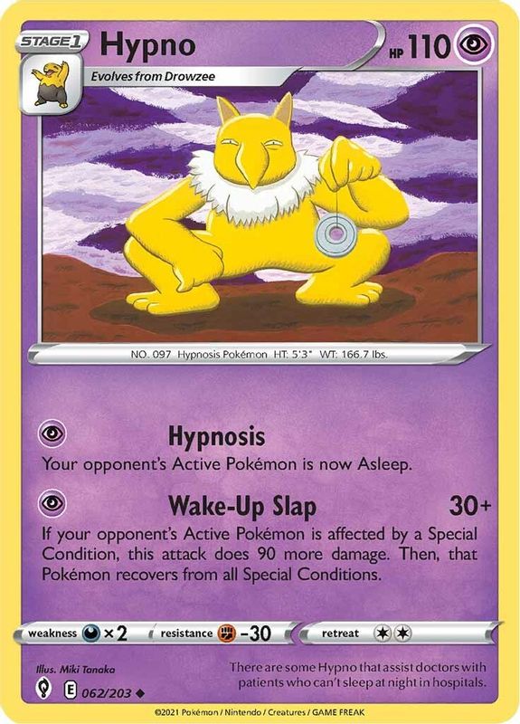 Hypno - 062/203 - Uncommon