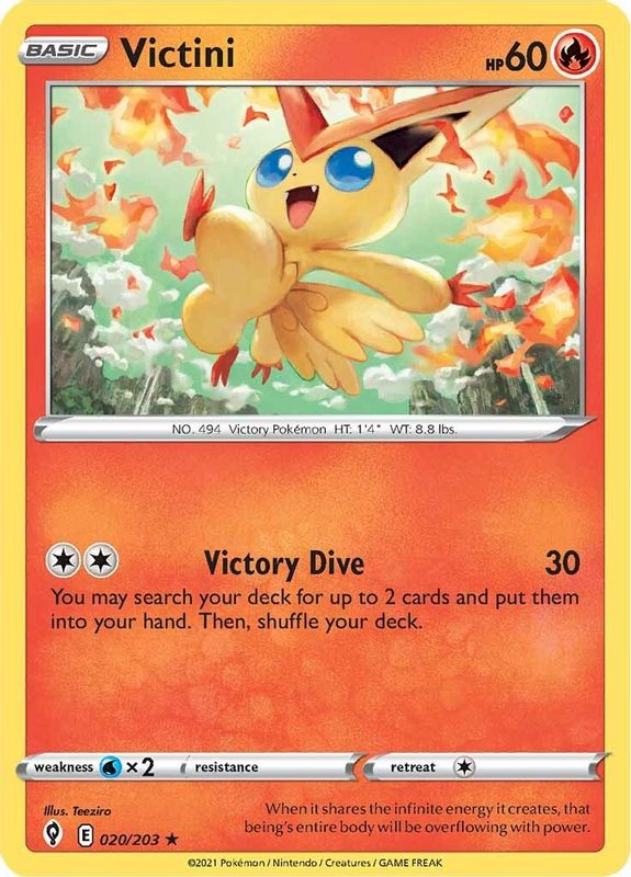 Victini - 020/203 - Holo Rare