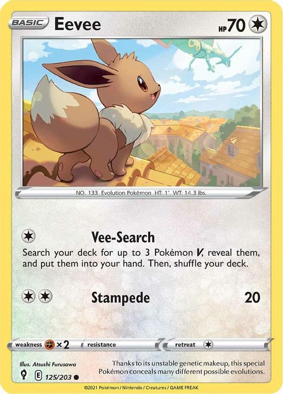 Eevee - 125/203 - Common