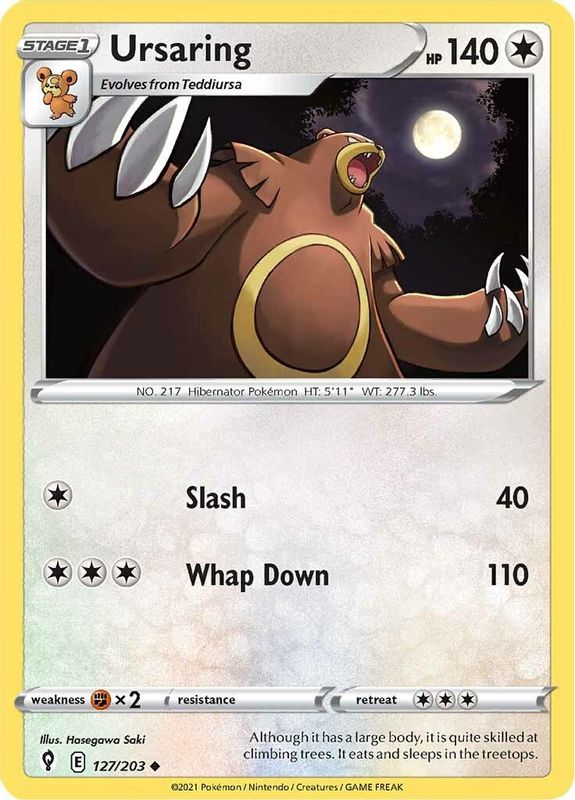 Ursaring - 127/203 - Uncommon