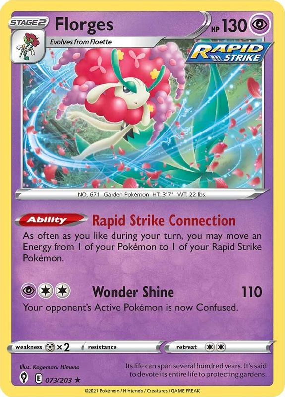 Florges - 073/203 - Holo Rare