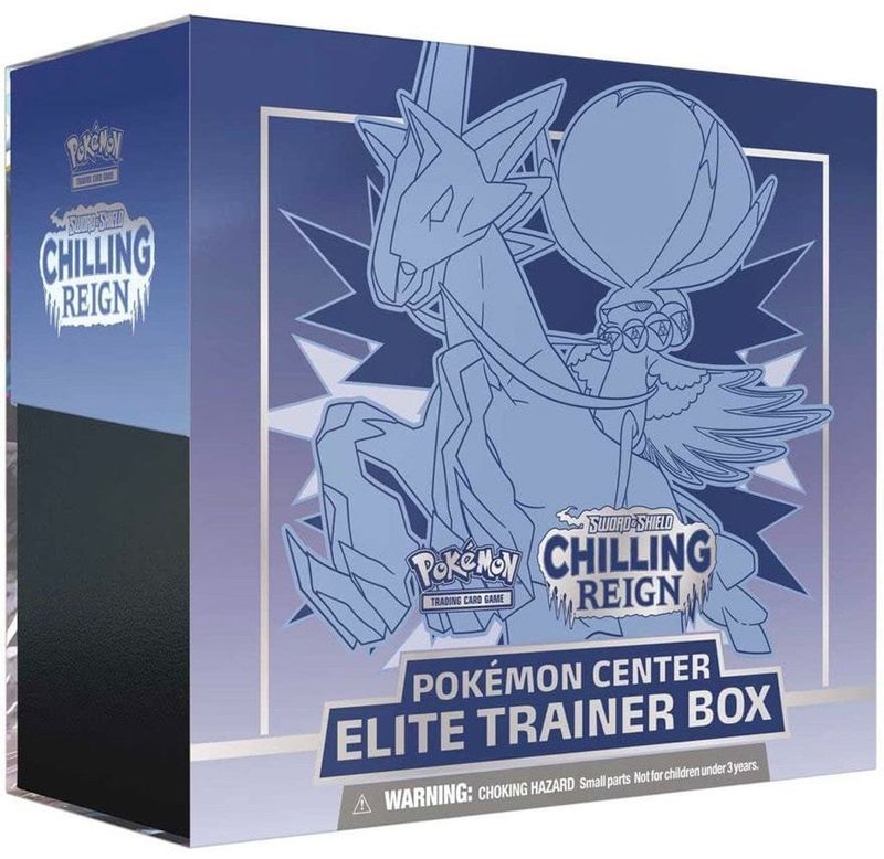 Chilling Reign Pokemon Center Elite Trainer Box [Ice Rider Calyrex] (Exclusive)