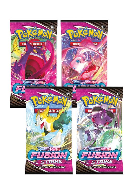 Fusion Strike Booster Pack Art Bundle [Set of 4]