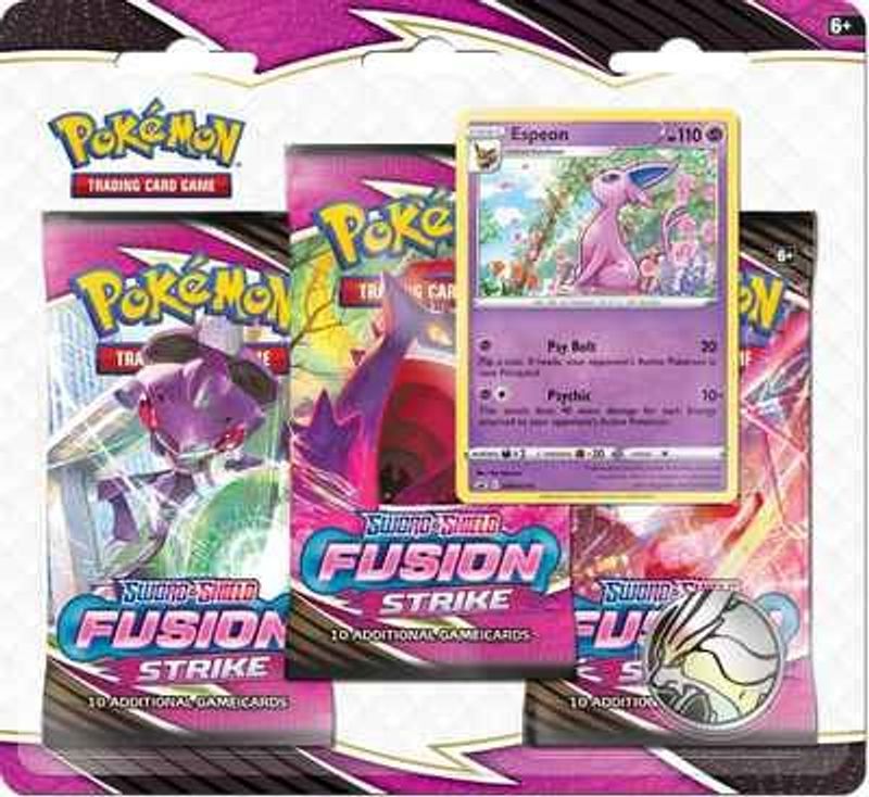 Fusion Strike 3 Pack Blister [Espeon]