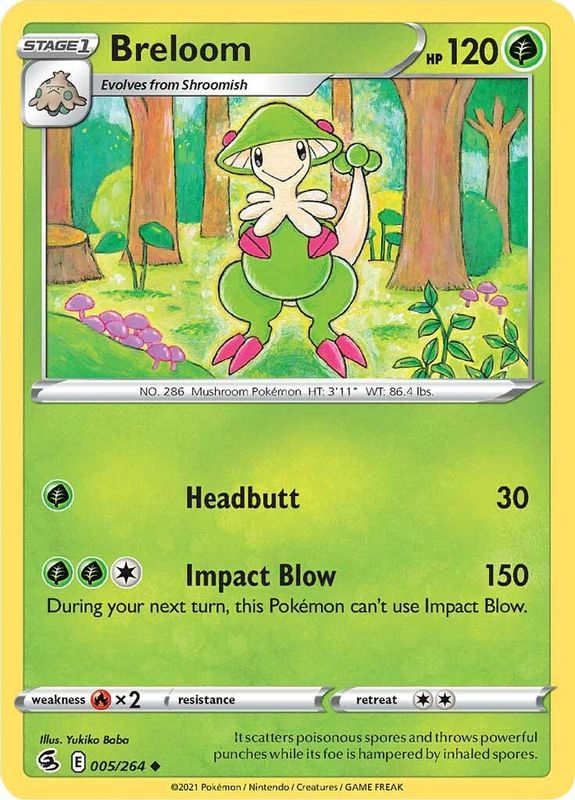 Breloom - 005/264 - Uncommon