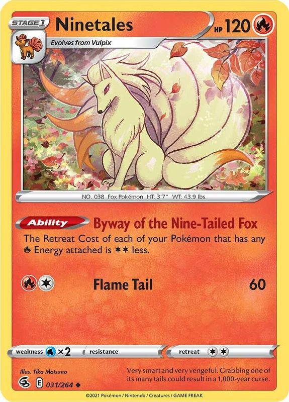 Ninetales (31) - 031/264 - Uncommon