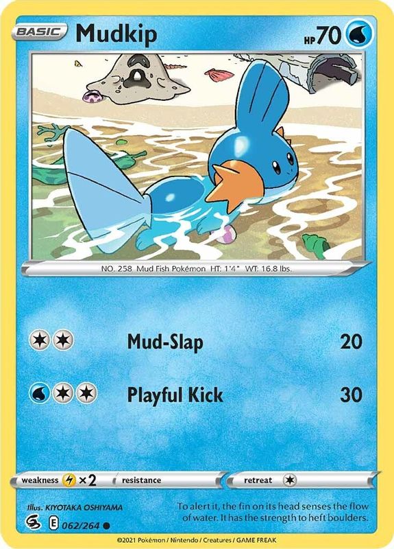 Mudkip - 062/264 - Common