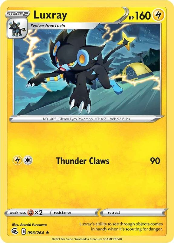 Luxray - 093/264 - Rare