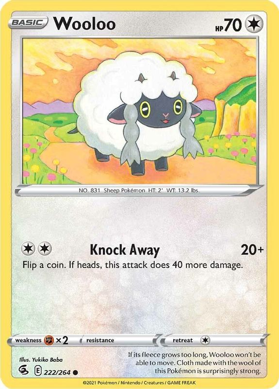 Wooloo (222) - 222/264 - Common