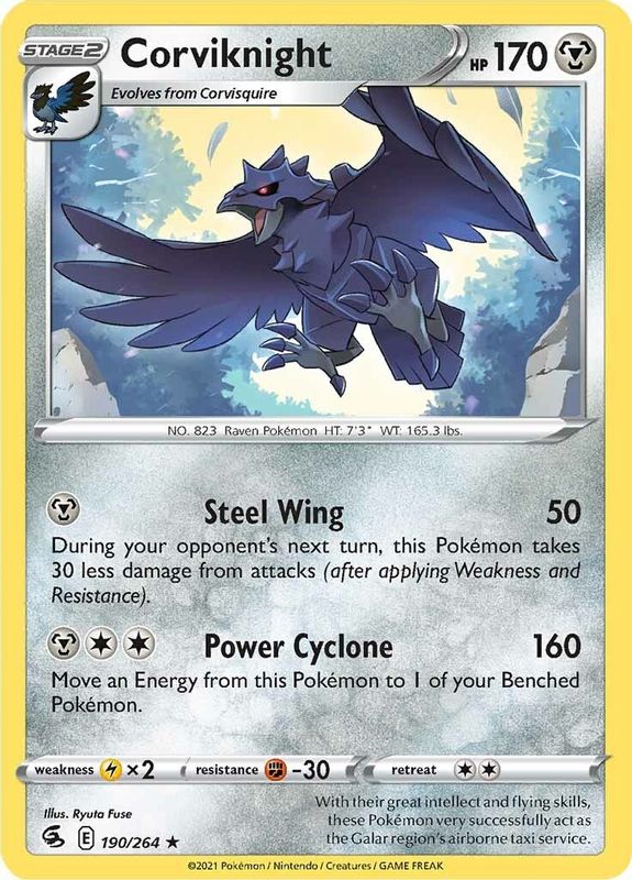 Corviknight - 190/264 - Rare