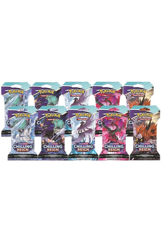 Chilling Reign Sleeved Booster Pack Bundle [Set of 10]