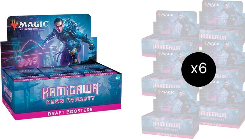 Kamigawa: Neon Dynasty - Draft Booster Box Case