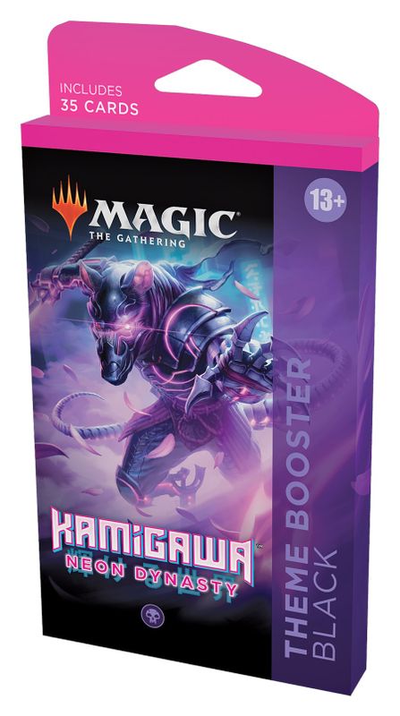 Kamigawa: Neon Dynasty - Theme Booster [Black]