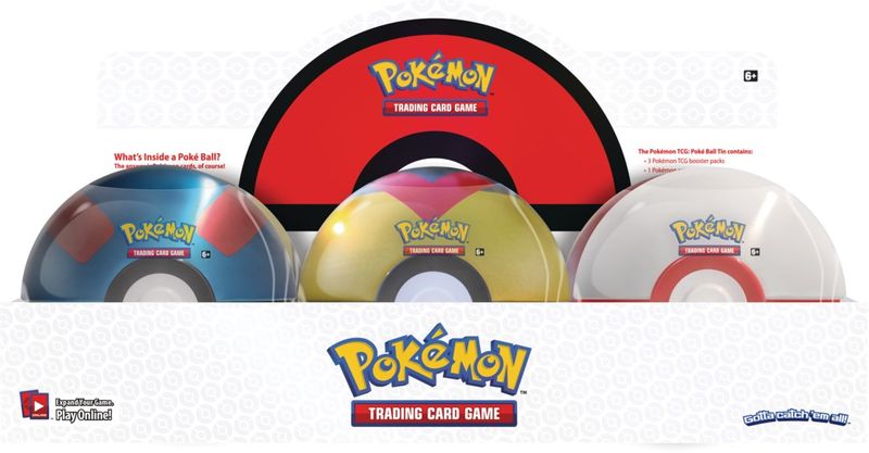 Poke Ball Tin Display (Q1 2021)