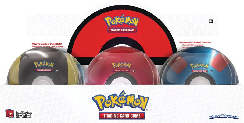 Poke Ball Tin Display (Q4 2021)