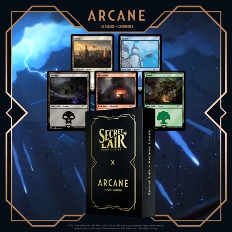 Secret Lair Drop: Secret Lair x Arcane: Lands