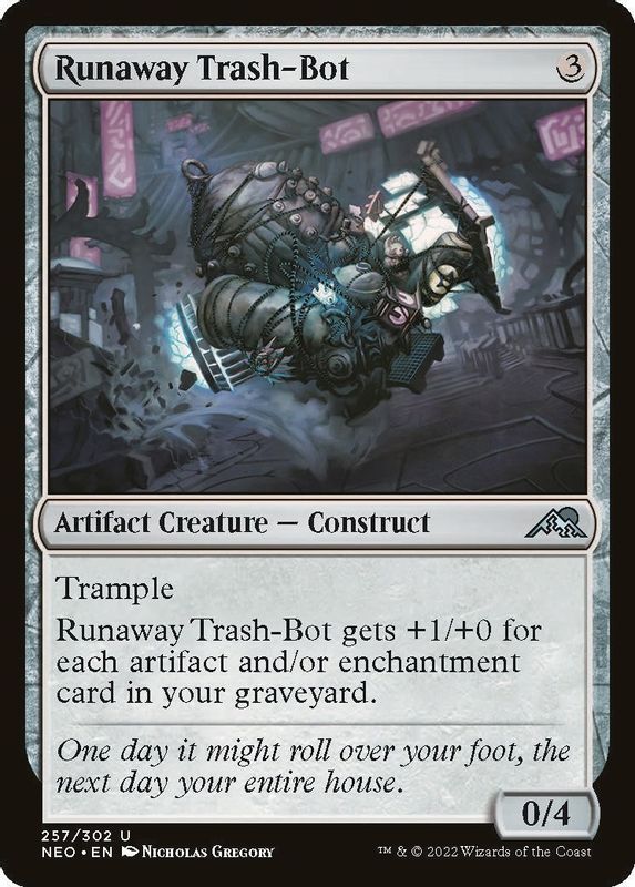 Runaway Trash-Bot - 257 - Uncommon