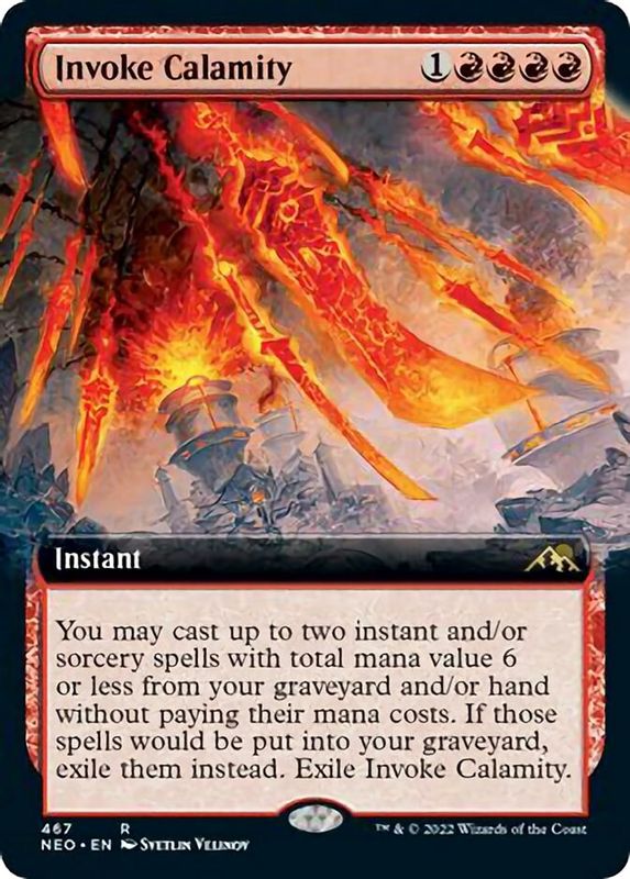 Invoke Calamity (Extended Art) - 467 - Rare