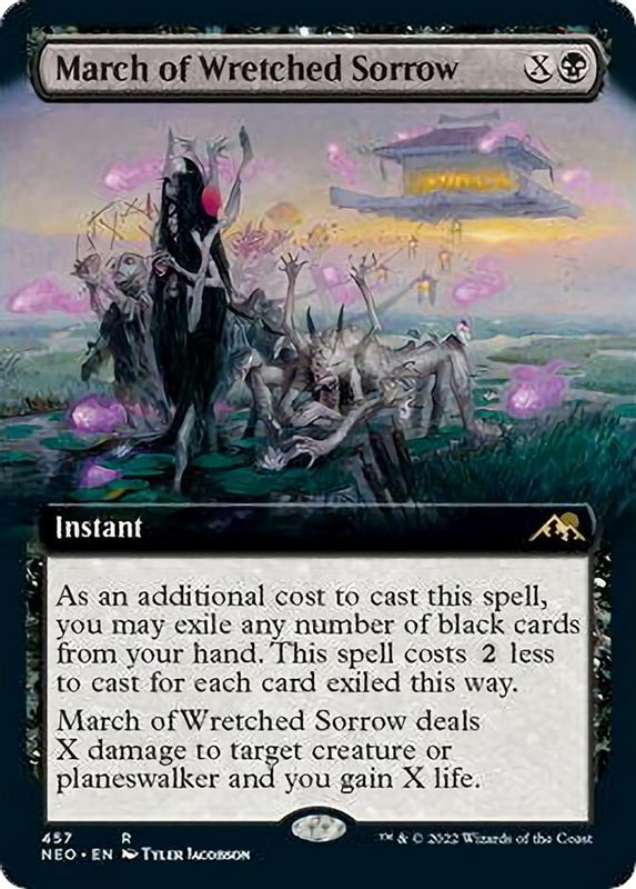 March of Wretched Sorrow (Extended Art) - 457 - Rare