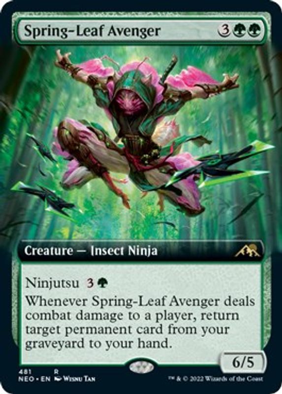 Spring-Leaf Avenger (Extended Art) - 481 - Rare