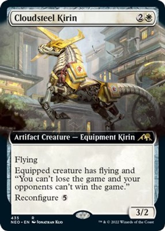 Cloudsteel Kirin (Extended Art) - 435 - Rare