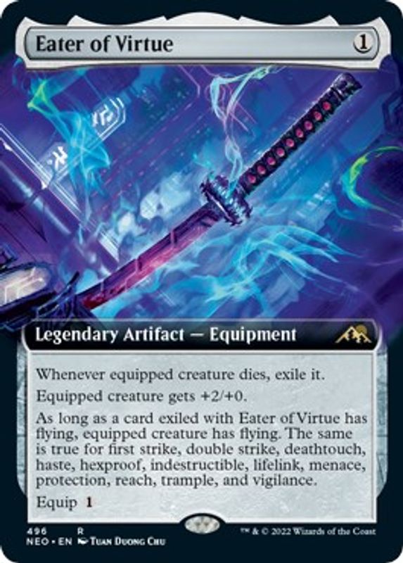 Eater of Virtue (Extended Art) - 496 - Rare