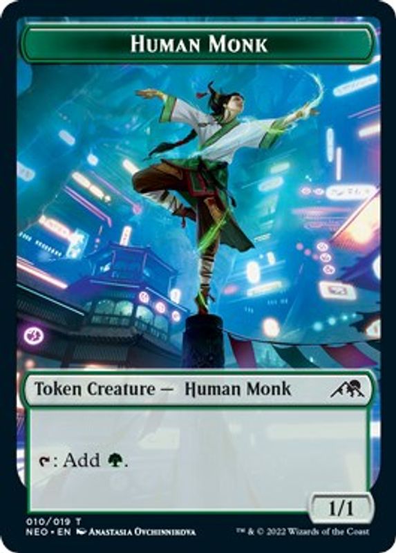 Human Monk Token - 10 - Token