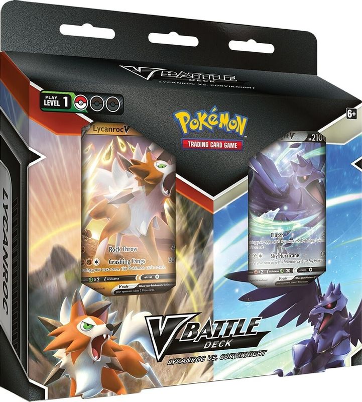 V Battle Deck Bundle [Lycanroc V / Corviknight V]