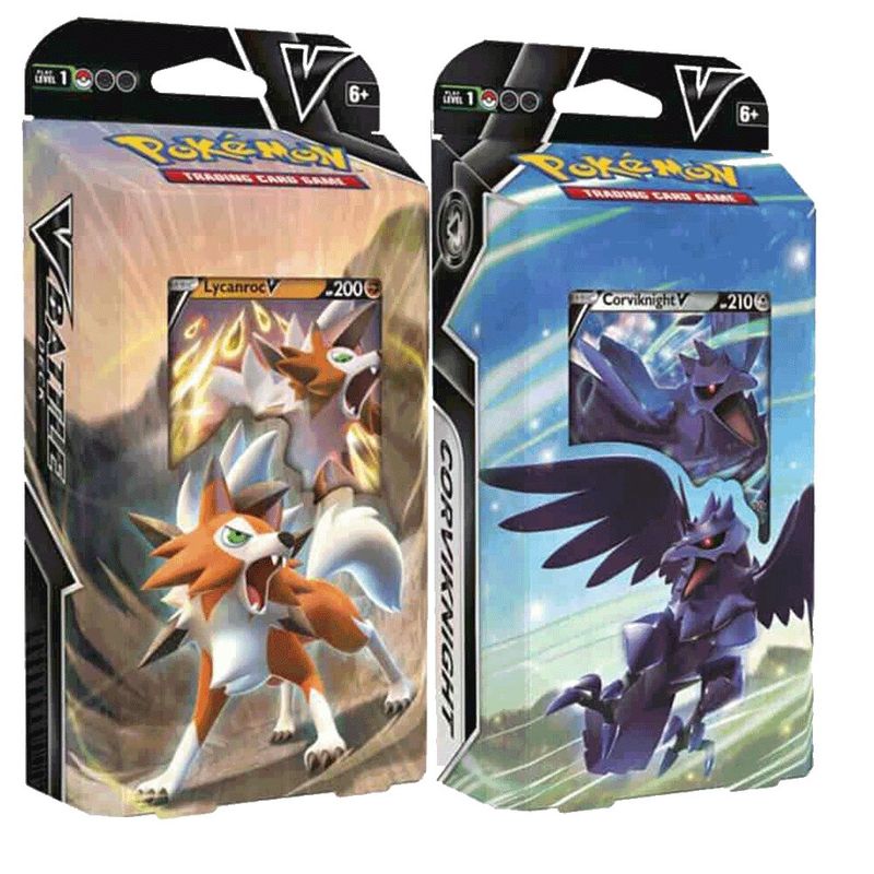 Lycanroc V / Corviknight V Battle Decks [Set of 2]