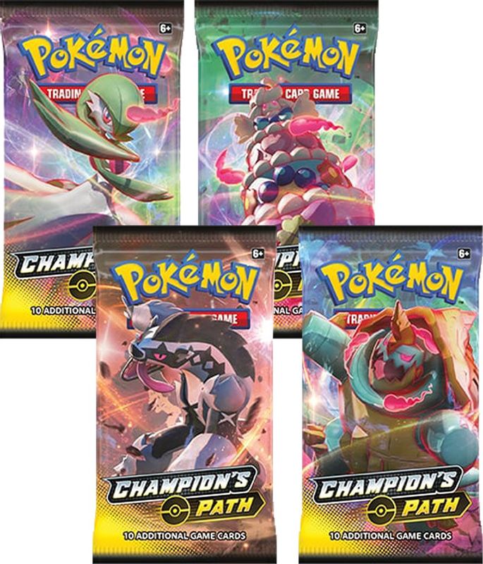 Champion's Path Booster Pack Art Bundle [Set of 4]