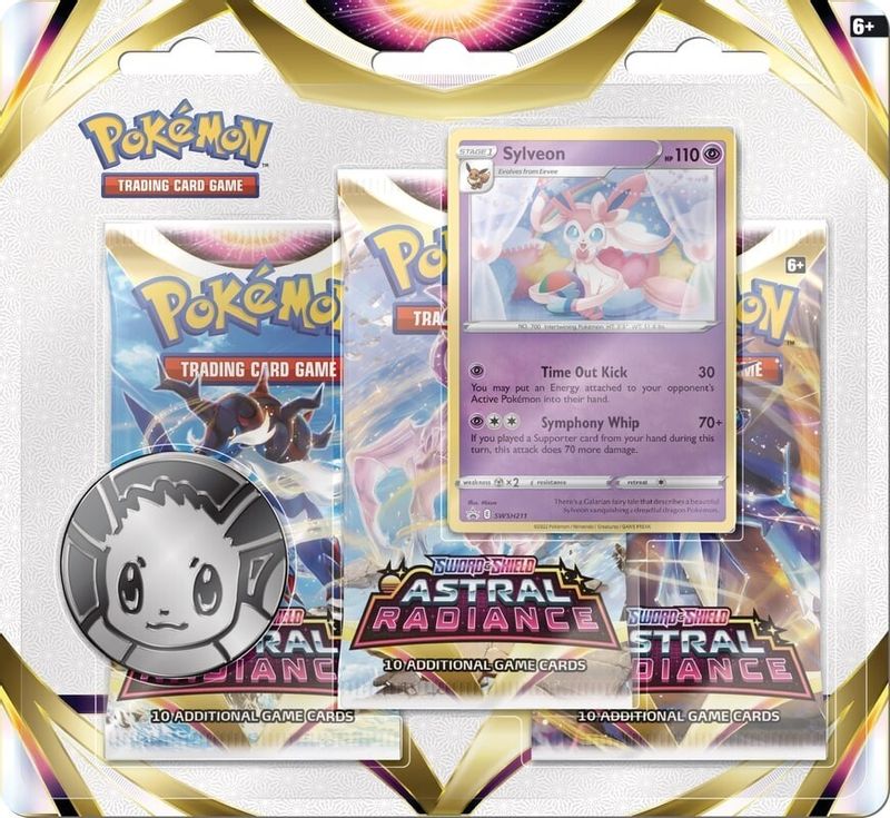 Astral Radiance 3 Pack Blister [Sylveon]