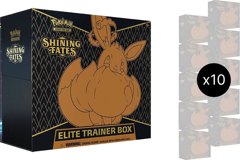 Shining Fates Elite Trainer Box Case