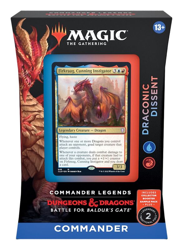 Commander Legends: Battle for Baldur's Gate - Draconic Dissent Commander Deck