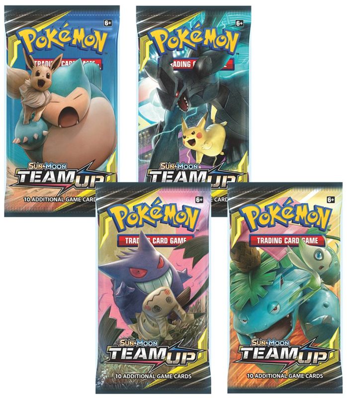 Team Up Booster Pack Art Bundle [Set of 4]