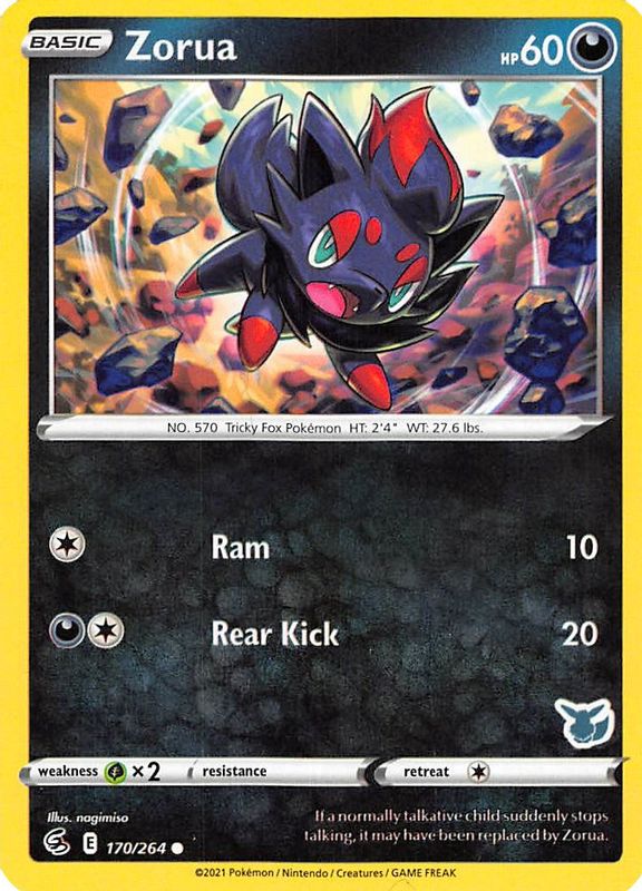 Zorua - 170/264 (Eevee Stamped) - 170/264 - Promo