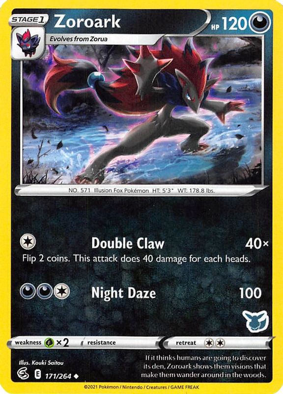 Zoroark - 171/264 (Eevee Stamped) - 171/264 - Promo