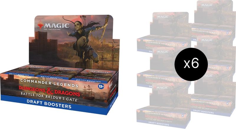 Commander Legends: Battle for Baldur's Gate - Draft Booster Box Case