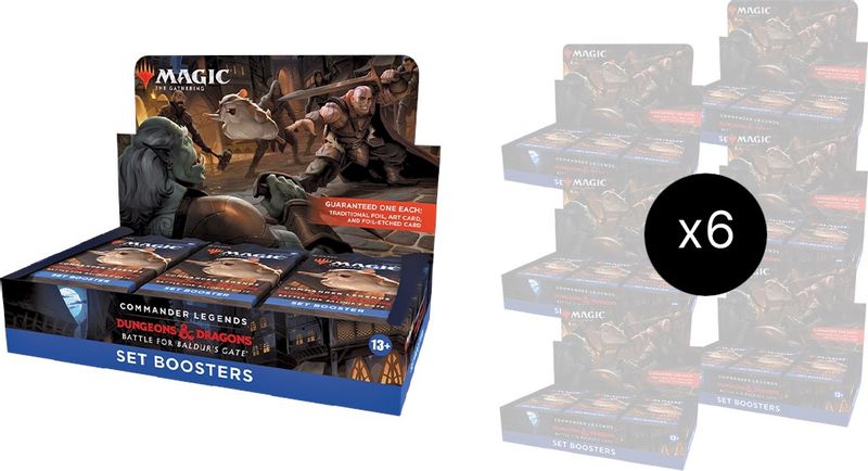 Commander Legends: Battle for Baldur's Gate - Set Booster Box Case